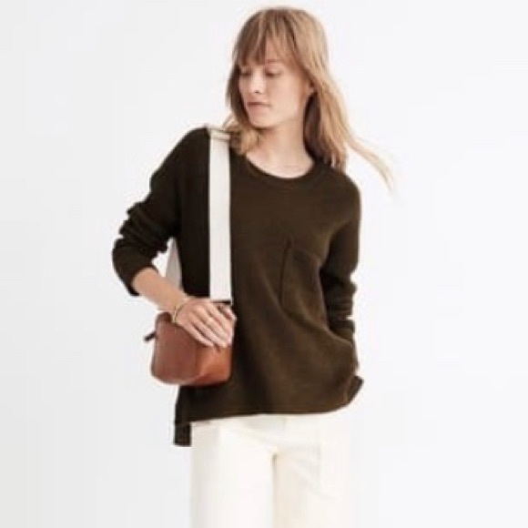 Madewell Sweaters - Madewell Sweater Thompson Pocket Pullover